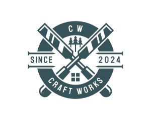 Chisel Woodwork Craft logo design