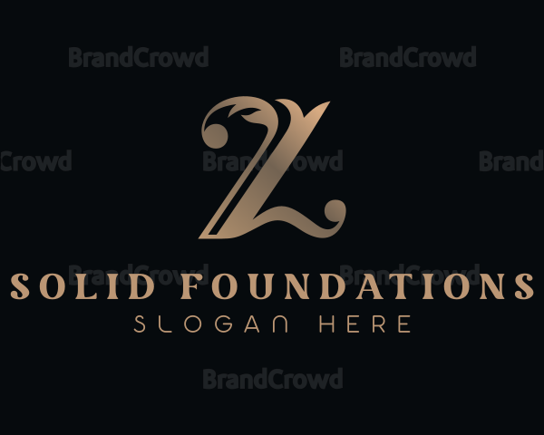 Elegant Decorative Fashion Logo