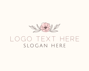 Flower Beauty Beauty  logo design