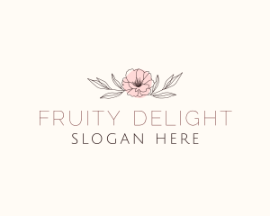 Flower Beauty Beauty  logo design