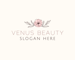 Flower Beauty Beauty  logo design
