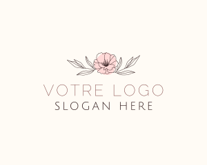 Flower Beauty Beauty  logo design