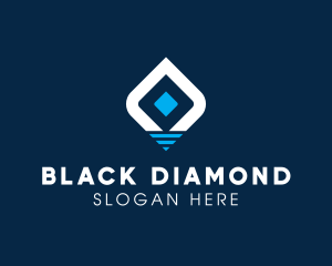 Generic Digital Diamond logo design