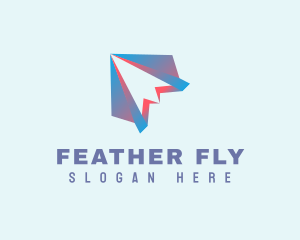 Fly Plane Logistics logo design