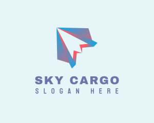 Fly Plane Logistics logo design