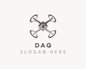 Drone Camera Surveillance Logo