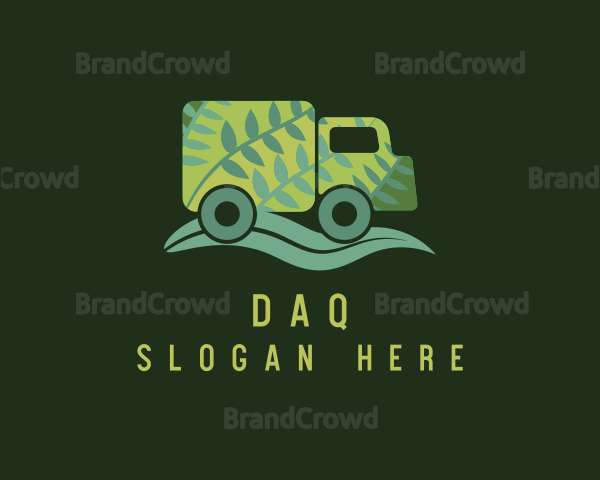 Green Leaf Truck Logo