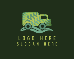 Green Leaf Truck Logo