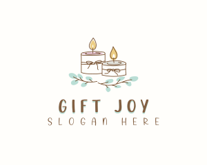 Scented Candle Wax logo design