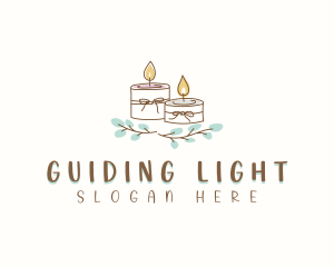 Scented Candle Wax logo design