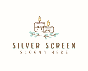 Lighting - Scented Candle Wax logo design