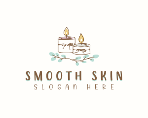 Scented Candle Wax logo design