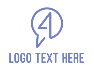 Messaging Number 4 Logo