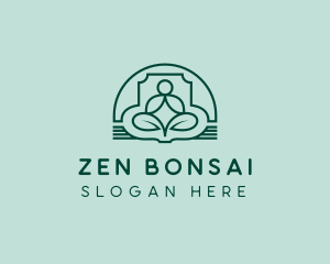 Meditate Zen Spa logo design