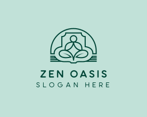 Meditation - Meditate Zen Spa logo design