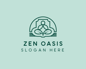 Meditate - Meditate Zen Spa logo design