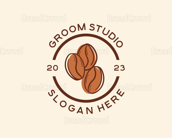 Coffee Bean Business Logo