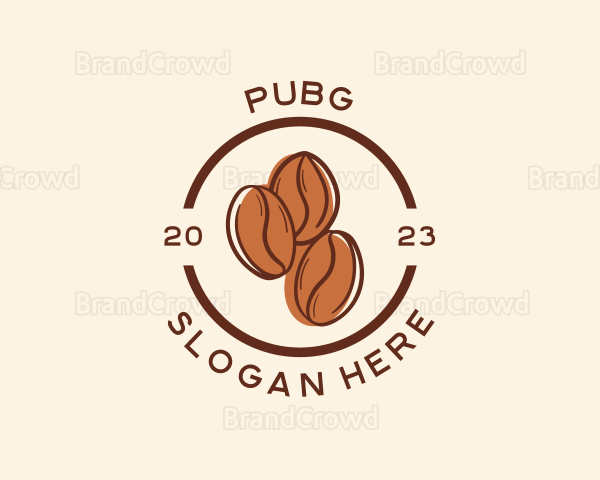 Coffee Bean Business Logo