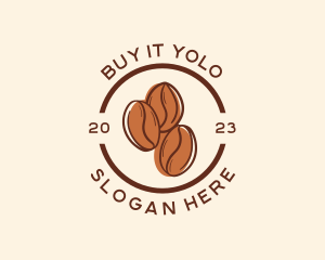 Coffee Bean Business Logo