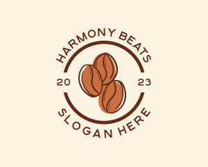 Barista - Coffee Bean Business logo design