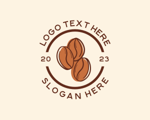 Coffee Bean Business Logo
