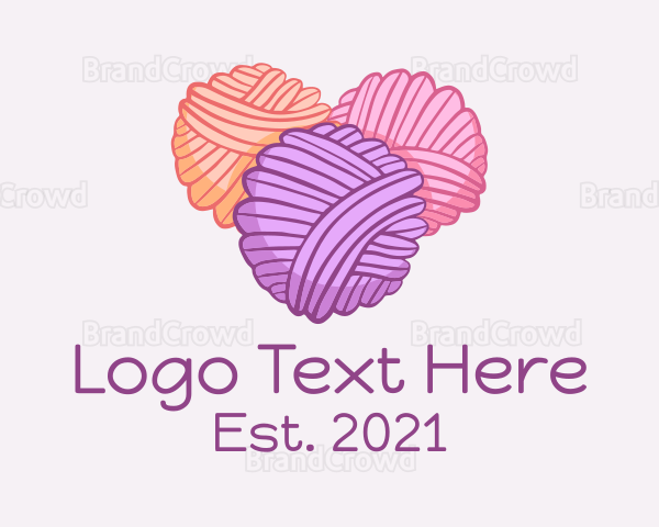 Yarn Ball Thread Logo