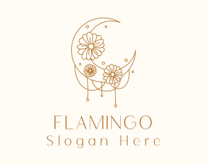 Ornamental Moon Flower Boutique Logo