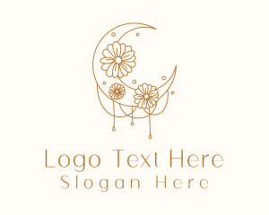 Ornamental Moon Flower Boutique Logo