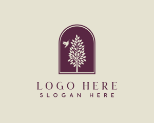 Sustainable - Forest Tree Park logo design