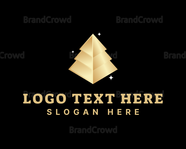 Luxury Pyramid Agency Logo