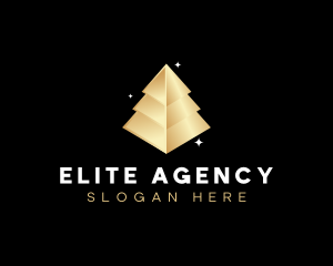 Luxury Pyramid Agency logo design