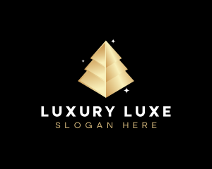 Luxury Pyramid Agency logo design