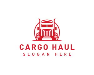 Trucking Cargo Logistics logo design