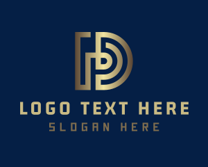 Financial - Gradient Crypto Company logo design