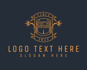 Mechanic Welding Badge logo design