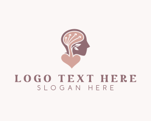 Online Counselling - Psychiatry Mental Health Therapy logo design