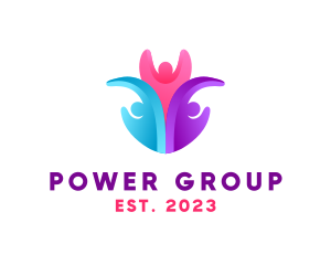 Social - Manpower Unity Organization logo design