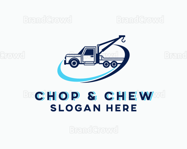Tow Truck Vehicle Logo