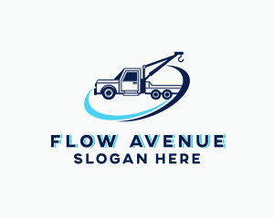Traffic - Tow Truck Vehicle logo design