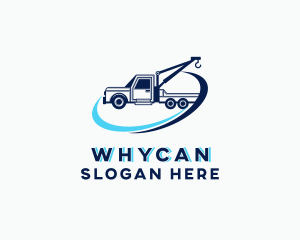 Tow Truck Vehicle logo design