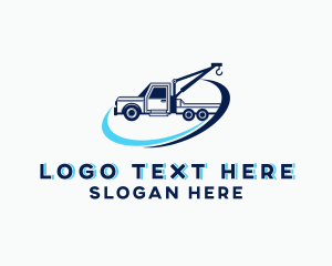 Tow Truck Vehicle Logo