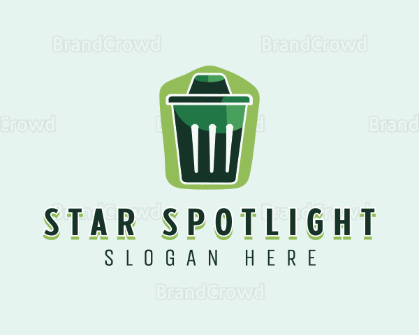 Garbage Junk Bin Logo