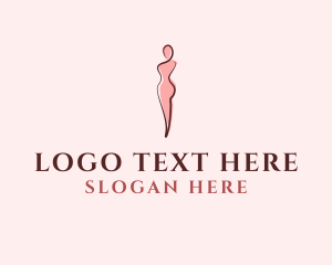 Beauty Cosmetics - Beauty Female Body logo design
