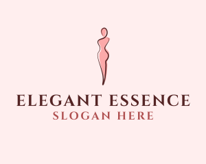 Beautiful - Beauty Female Body logo design