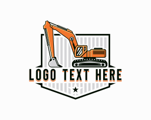 Contractor - Excavator Construction Builder logo design