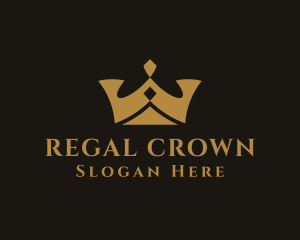 Premium Regal Crown  logo design