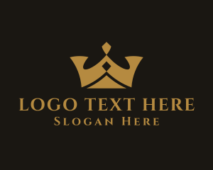 Premium Regal Crown  Logo