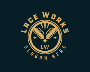 CNC Laser Machinery logo design