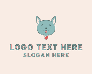 Siamese - Cat Heart Veterinary logo design