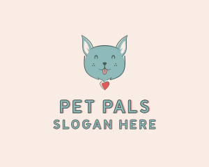 Cat Veterinary Pet logo design